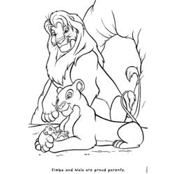 Coloring page: Lion (Animals) #10371 - Free Printable Coloring Pages