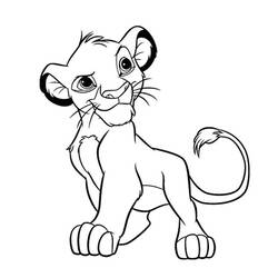 Coloring page: Lion (Animals) #10381 - Printable coloring pages