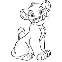 Coloring page: Lion (Animals) #10389 - Free Printable Coloring Pages