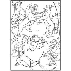 Coloring page: Lion (Animals) #10390 - Free Printable Coloring Pages