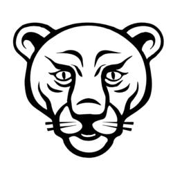 Coloring page: Lion (Animals) #10402 - Free Printable Coloring Pages