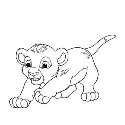 Coloring page: Lion (Animals) #10403 - Printable coloring pages