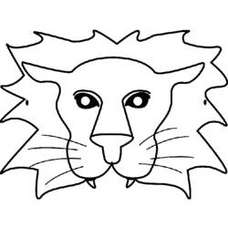 Coloring page: Lion (Animals) #10414 - Free Printable Coloring Pages