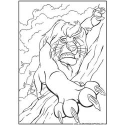 Coloring page: Lion (Animals) #10436 - Free Printable Coloring Pages