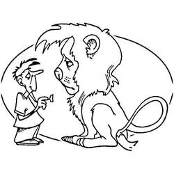 Lion (Animals) coloring page #174874 to print and color