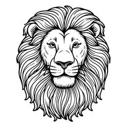 Lion (Animals) coloring page #218690 to print and color