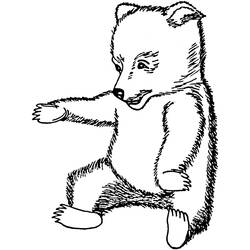Little Bear (Animals) coloring page #214460 to print and color
