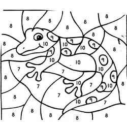 Coloring page: Lizards (Animals) #22291 - Printable coloring pages
