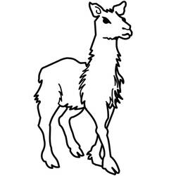 Coloring page: Llama (Animals) #179545 - Free Printable Coloring Pages