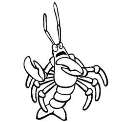 Coloring page: Lobster (Animals) #186717 - Free Printable Coloring Pages