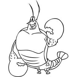 Coloring page: Lobster (Animals) #186718 - Free Printable Coloring Pages