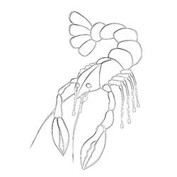 Coloring page: Lobster (Animals) #22489 - Free Printable Coloring Pages
