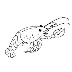 Coloring page: Lobster (Animals) #22517 - Free Printable Coloring Pages