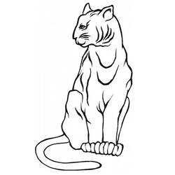 Coloring page: Lynx (Animals) #10793 - Free Printable Coloring Pages