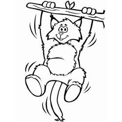 Lynx (Animals) coloring page #189233 to print and color