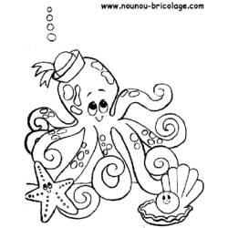 Coloring page: Marine Animals (Animals) #21983 - Printable Coloring Pages