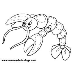 Coloring page: Marine Animals (Animals) #22080 - Free Printable Coloring Pages