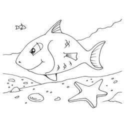 Coloring page: Marine Animals (Animals) #22091 - Printable Coloring Pages
