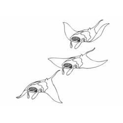 Coloring page: Marine Animals (Animals) #22108 - Free Printable Coloring Pages