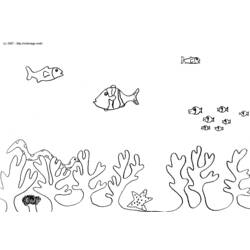 Coloring page: Marine Animals (Animals) #22119 - Free Printable Coloring Pages