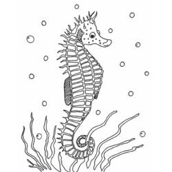 Coloring page: Marine Animals (Animals) #22122 - Free Printable Coloring Pages