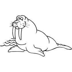 Coloring page: Marine Animals (Animals) #22175 - Free Printable Coloring Pages