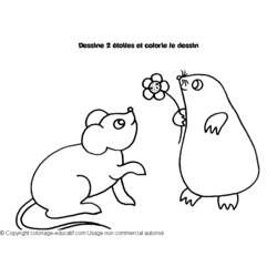 Coloring page: Mole rat (Animals) #19389 - Printable coloring pages