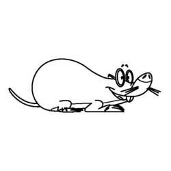 Coloring page: Mole rat (Animals) #19393 - Printable coloring pages