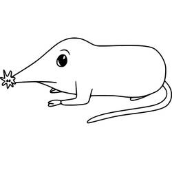 Mole rat (Animals) coloring page #210775 to print and color