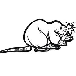 Mole rat (Animals) coloring page #210787 to print and color