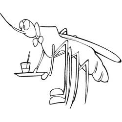 Mosquito (Animals) coloring page #207192 to print and color