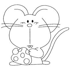 Coloring page: Mouse (Animals) #13939 - Printable coloring pages