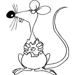 Coloring page: Mouse (Animals) #13949 - Printable coloring pages
