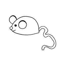 Coloring page: Mouse (Animals) #13961 - Printable coloring pages