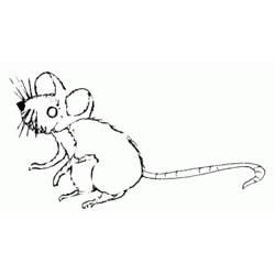 Coloring page: Mouse (Animals) #13974 - Free Printable Coloring Pages