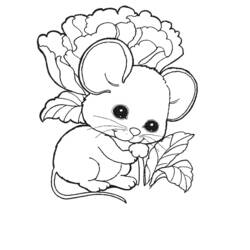 Coloring page: Mouse (Animals) #13976 - Printable coloring pages