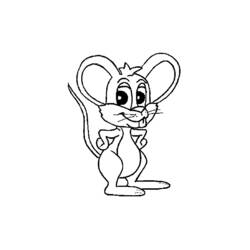 Coloring page: Mouse (Animals) #13977 - Printable coloring pages