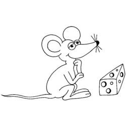 Coloring page: Mouse (Animals) #14025 - Printable coloring pages