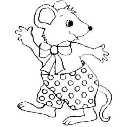 Coloring page: Mouse (Animals) #14044 - Printable coloring pages