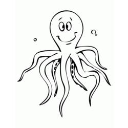 Coloring page: Octopus (Animals) #18911 - Printable coloring pages