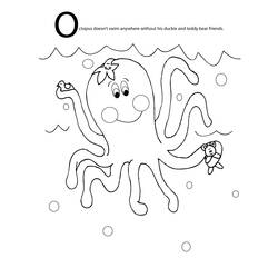 Coloring page: Octopus (Animals) #18927 - Printable coloring pages