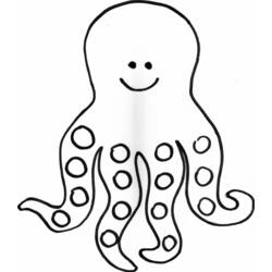 Coloring page: Octopus (Animals) #18928 - Printable coloring pages