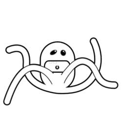Coloring page: Octopus (Animals) #18951 - Free Printable Coloring Pages