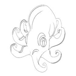 Coloring page: Octopus (Animals) #18958 - Free Printable Coloring Pages