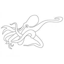 Coloring page: Octopus (Animals) #18977 - Free Printable Coloring Pages