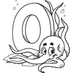 Coloring page: Octopus (Animals) #18980 - Free Printable Coloring Pages