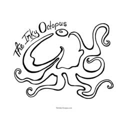 Coloring page: Octopus (Animals) #18982 - Free Printable Coloring Pages