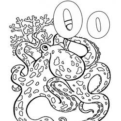 Coloring page: Octopus (Animals) #19035 - Free Printable Coloring Pages