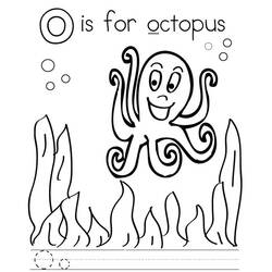 Coloring page: Octopus (Animals) #19092 - Free Printable Coloring Pages