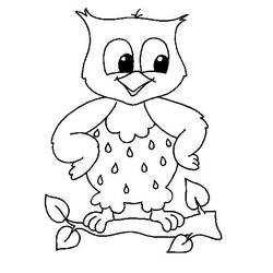 Coloring page: Owl (Animals) #8420 - Free Printable Coloring Pages